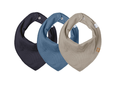 Name It tea leaf fleece bib (3-pack)